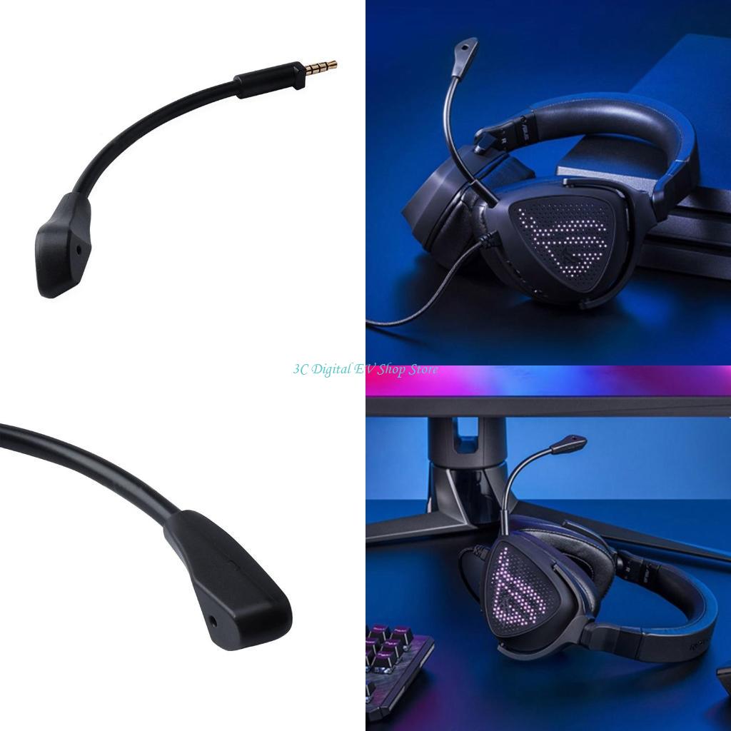 Esports Gaming Headset - E74D 3.5 ミリメートルプラグインターフェイスマイクヘッドフォン HiFi マイク修理スペアパーツ ROG