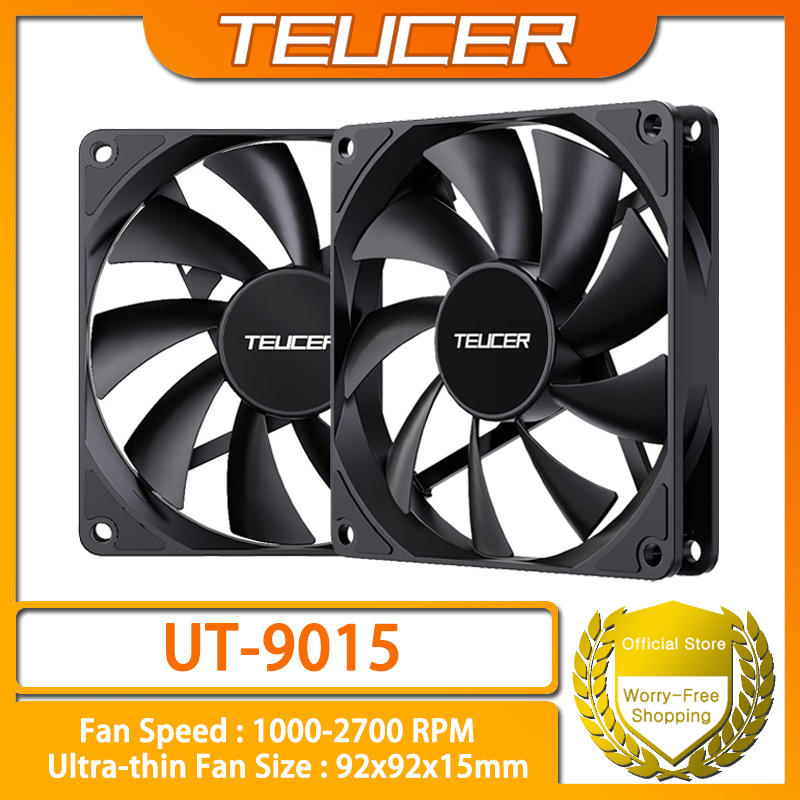 Esports Gaming Fan - TEUCER UT-9015 PC ケース冷却ファン PWM 4PIN