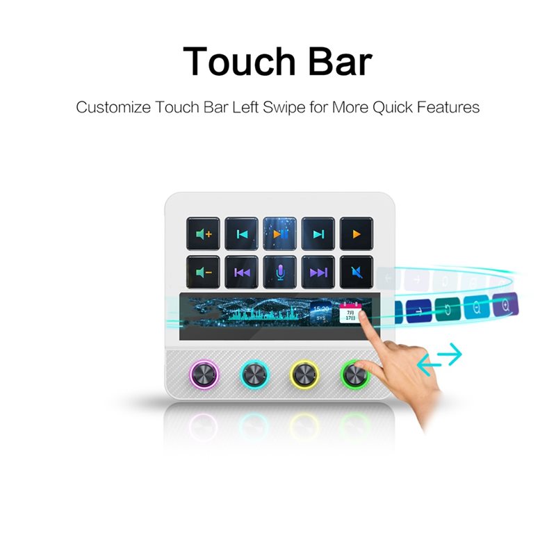 Elgato Stream Deck - 24時間配送 Mirabox N4 Pro 1 ストリームデッキコントローラー