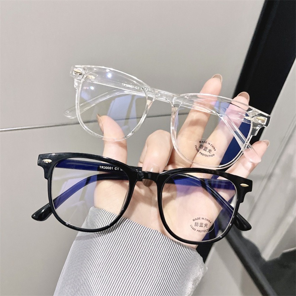 Gaming Glasses Blue - クラシック透明コンピュータメガネフレーム女性男性抗青色光メガネ遮断メガネ