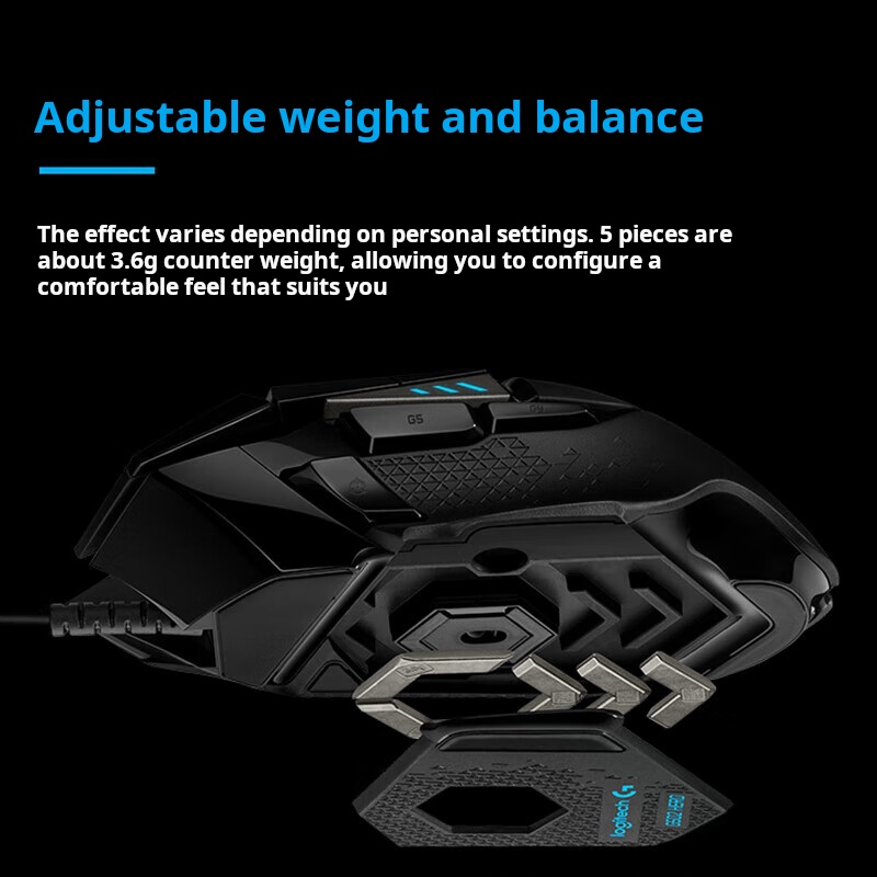 ロジクール G502 HERO ドミネーター 有線ゲーミング - Esports Gaming Mouse Weight Adjustable のレビューと価格