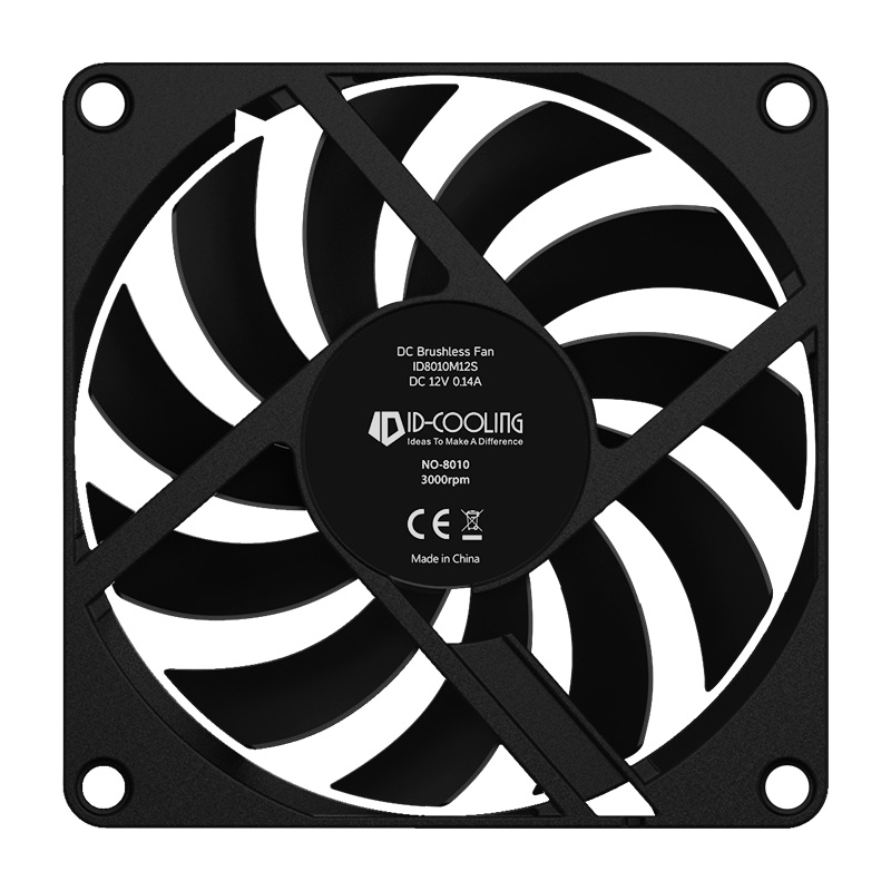 ID-COOLING NO-8010-PWM 80MM PC - Esports Gaming Fan のレビューと価格
