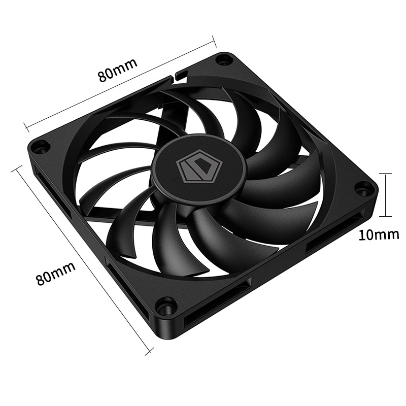 ID-COOLING NO-8010-PWM 80MM PC - Esports Gaming Fan のレビューと価格