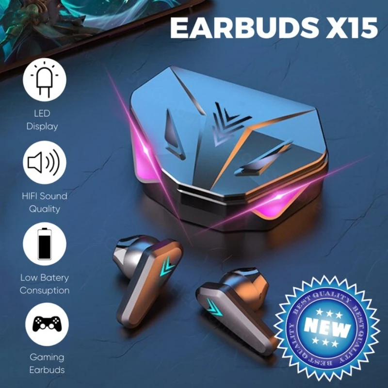 1個入り X15 TWS X15 Pro ワイヤレスイヤホン - Esports Gaming Phone のレビューと価格