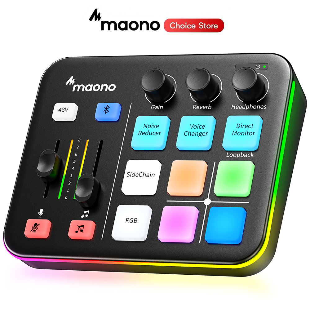 MAONO G1 NEO ゲームオーディオミキサー、カスタム - Elgato Stream Deck のレビューと価格