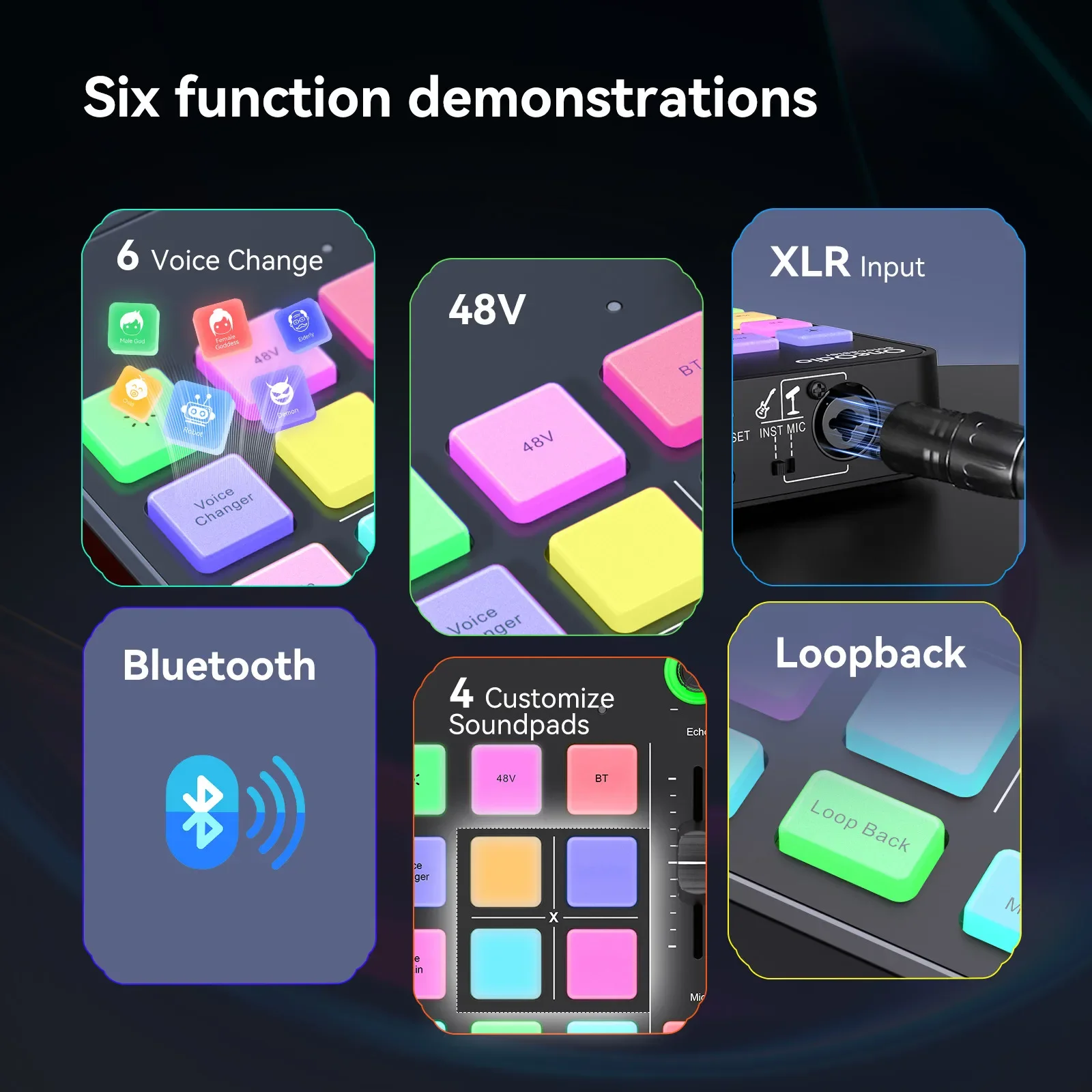 Oneodio ゲーミングオーディオミキサー XLRマイクイ - Elgato Stream Deck のレビューと価格