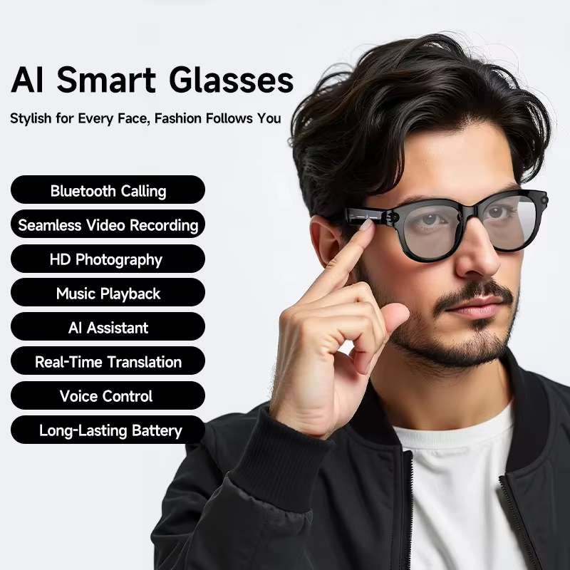 レノボ 8K 1600MP スマートグラス AI翻訳サングラ - Gaming Glasses Blue のレビューと価格