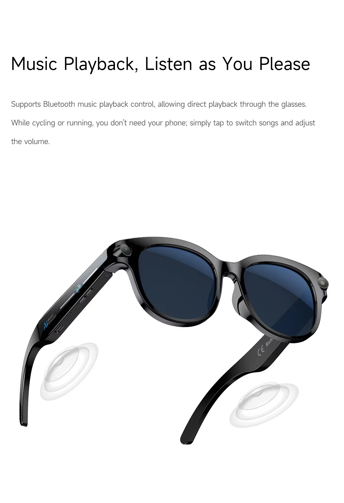 レノボ 8K 1600MP スマートグラス AI翻訳サングラ - Gaming Glasses Blue のレビューと価格