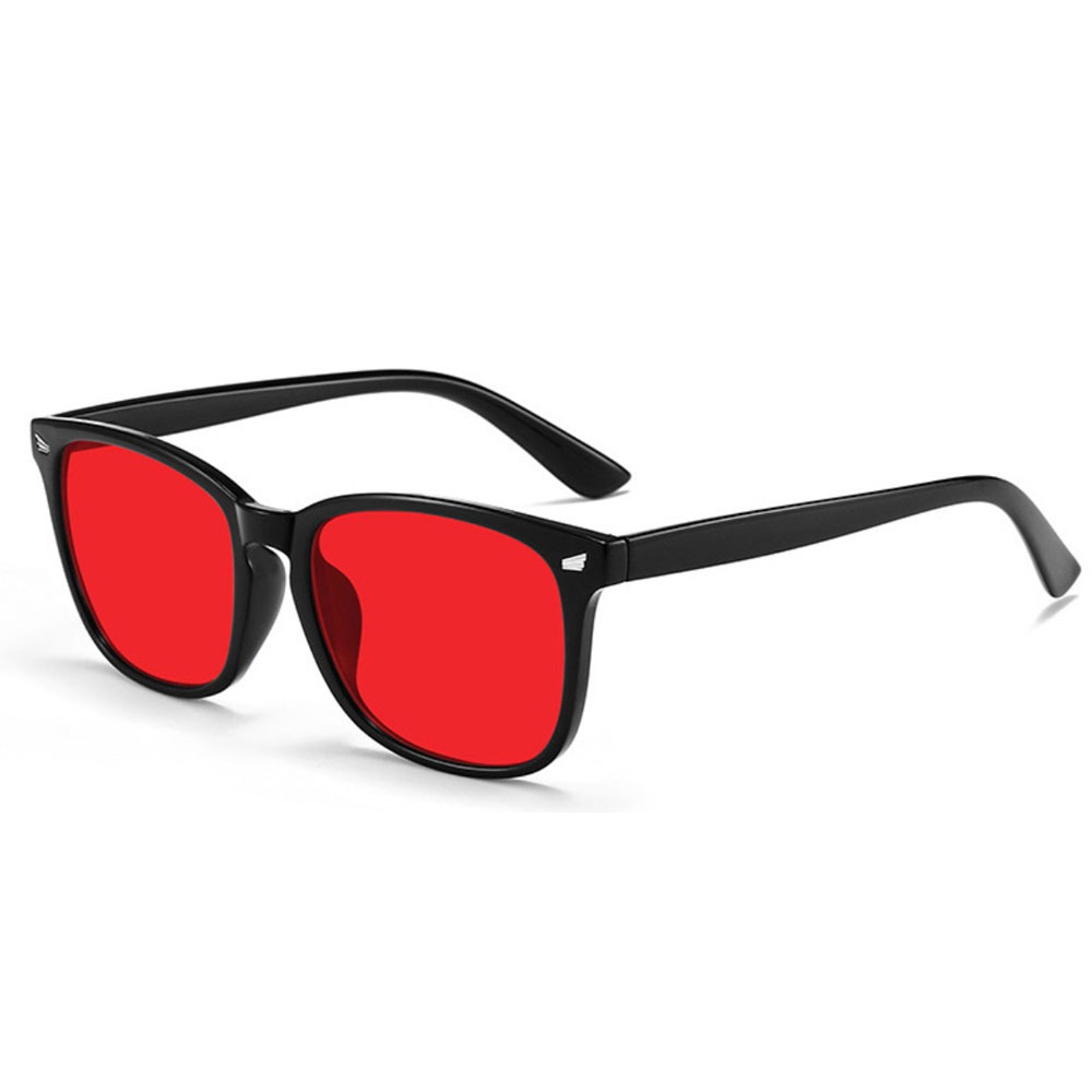 ブルーライト遮断用メガネ ブルーライトブロック用赤色レンズ  - Gaming Glasses Blue のレビューと価格