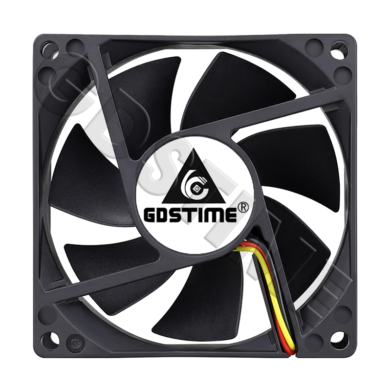 Gdstime DC 5V 12V 24Vファン 80mm* - Esports Gaming Fan のレビューと価格