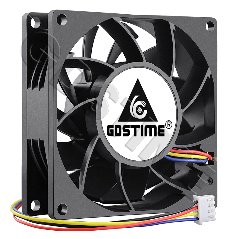 Gdstime DC 5V 12V 24Vファン 80mm* - Esports Gaming Fan のレビューと価格
