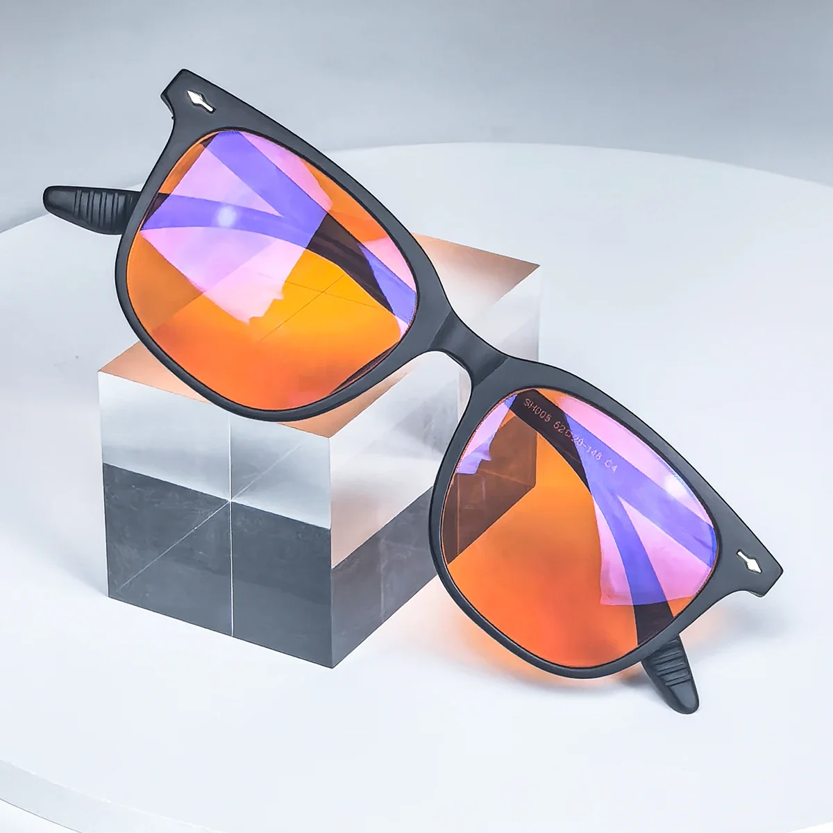 SHINU ブルーライトブロックコンピュータメガネ赤色レンズ - Gaming Glasses Blue のレビューと価格