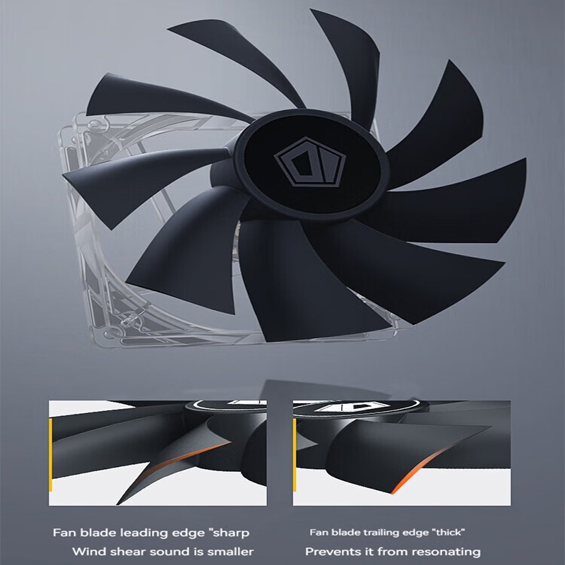 ID-COOLING XF-120-K 120mm 4ピン  - Esports Gaming Fan のレビューと価格