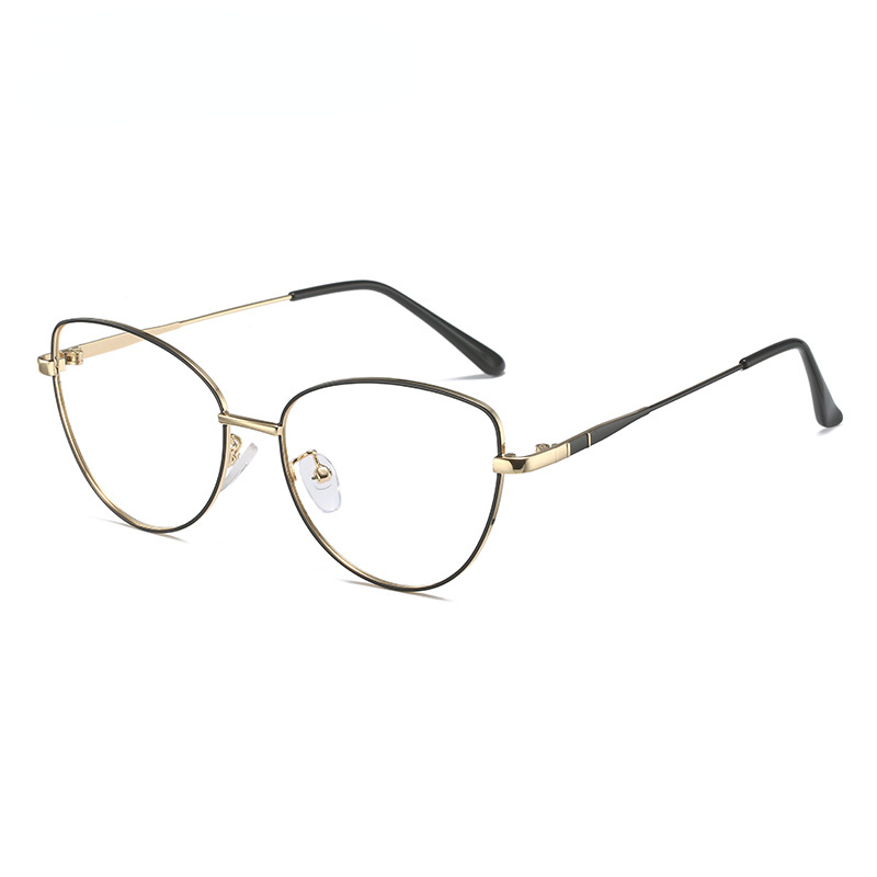 フォトクロミックキャットアイグラス,レトロメタルフレーム,ア - Gaming Glasses Blue のレビューと価格