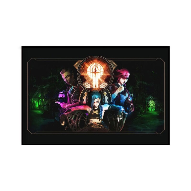 Arcane Jinx クローズアップポスター フレームなし - Esports Gaming Room のレビューと価格