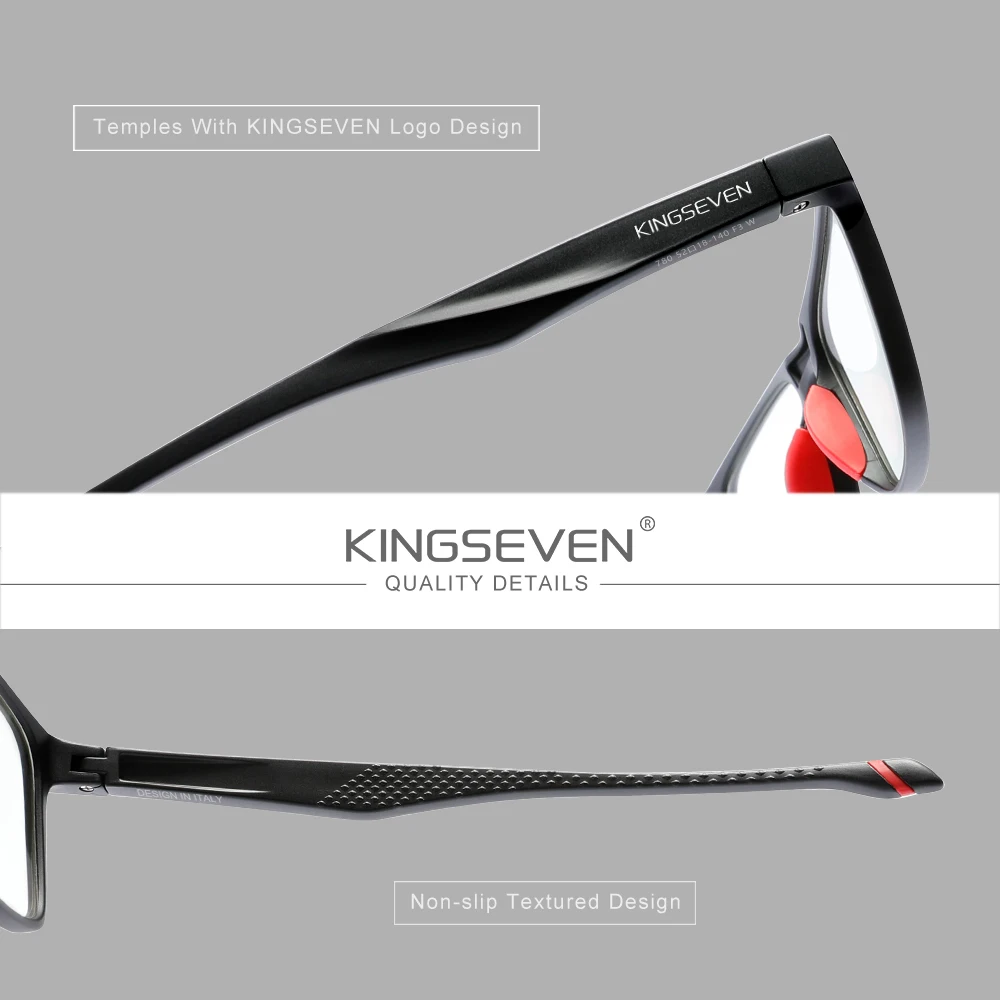 KINGSEVEN アンチブルーレイ大型メガネ男性女性コンピ - Gaming Glasses Blue のレビューと価格