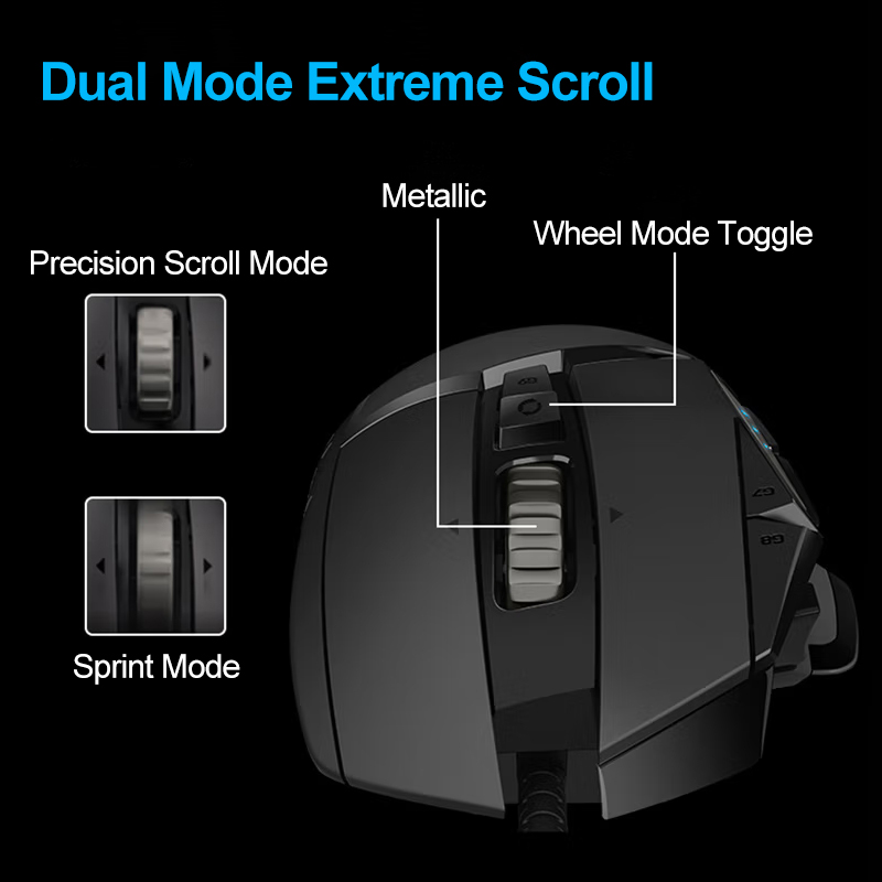 ロジクール G502 HERO ゲーミングマウス - 重量調 - Esports Gaming Mouse Weight Adjustable のレビューと価格