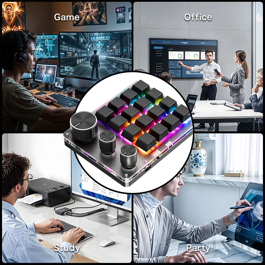 2.4G カスタマイズ可能なBluetooth 3モードUS - Elgato Stream Deck のレビューと価格