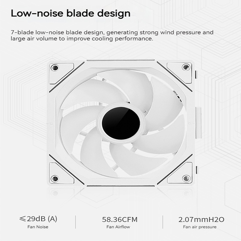 TEUCER JM-1 PC 冷却ケースファン ARGB ミ - Esports Gaming Fan のレビューと価格