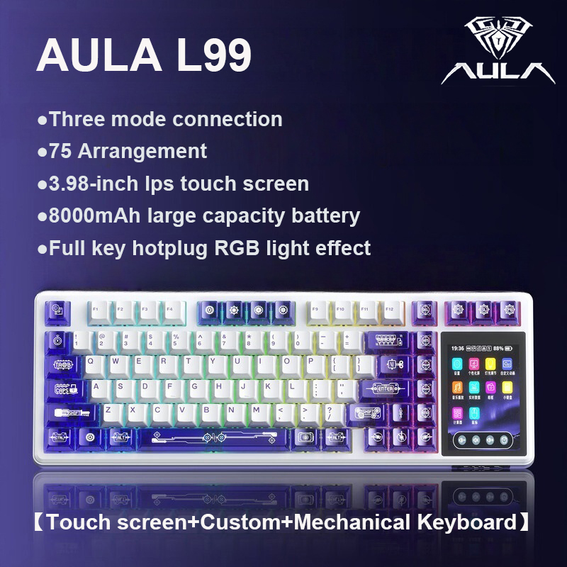 AULA L99 インテリジェントスクリーンメカニカルキーボ - Elgato Stream Deck のレビューと価格