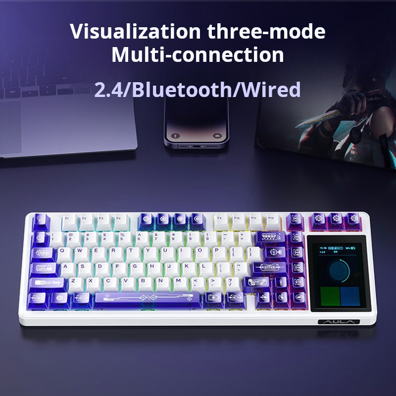 AULA L99 インテリジェントスクリーンメカニカルキーボ - Elgato Stream Deck のレビューと価格