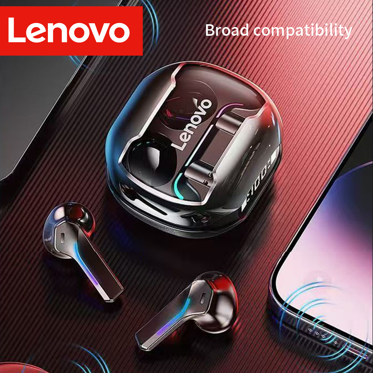 Lenovo TG101 ゲーミングヘッドセット Bluet - Esports Gaming Phone のレビューと価格