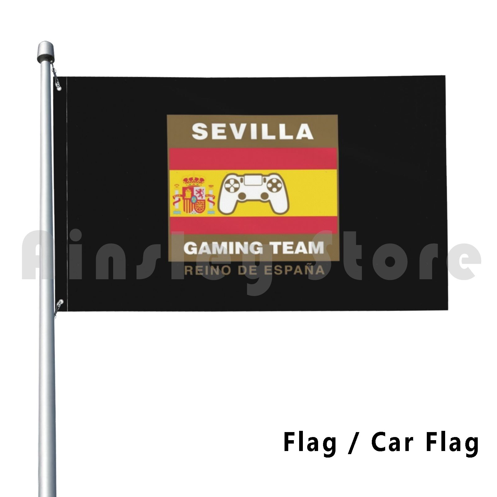 セビリア プロ ゲーミング チーム スペイン 屋外装飾旗 車 - Esports Gaming Teams のレビューと価格