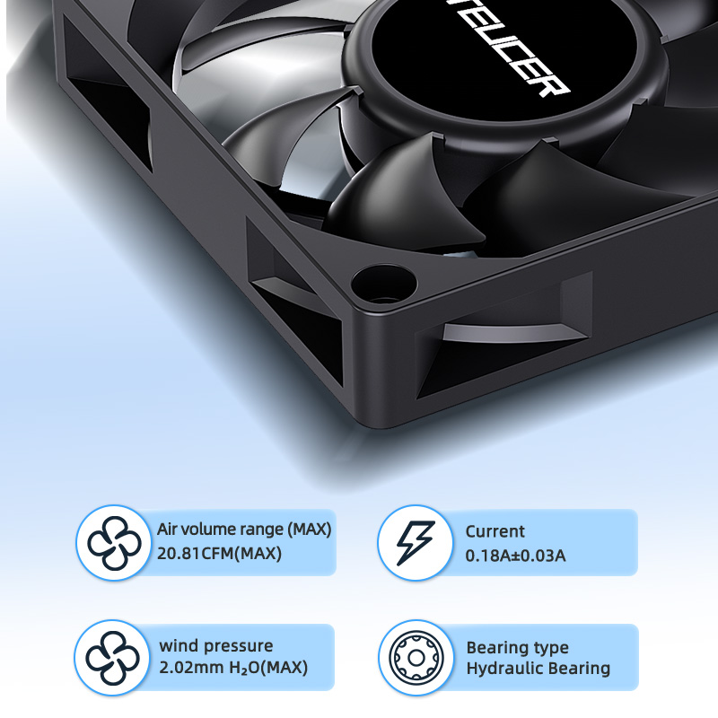 Teucer UT-7015 7cm Chassic 冷却フ - Esports Gaming Fan のレビューと価格
