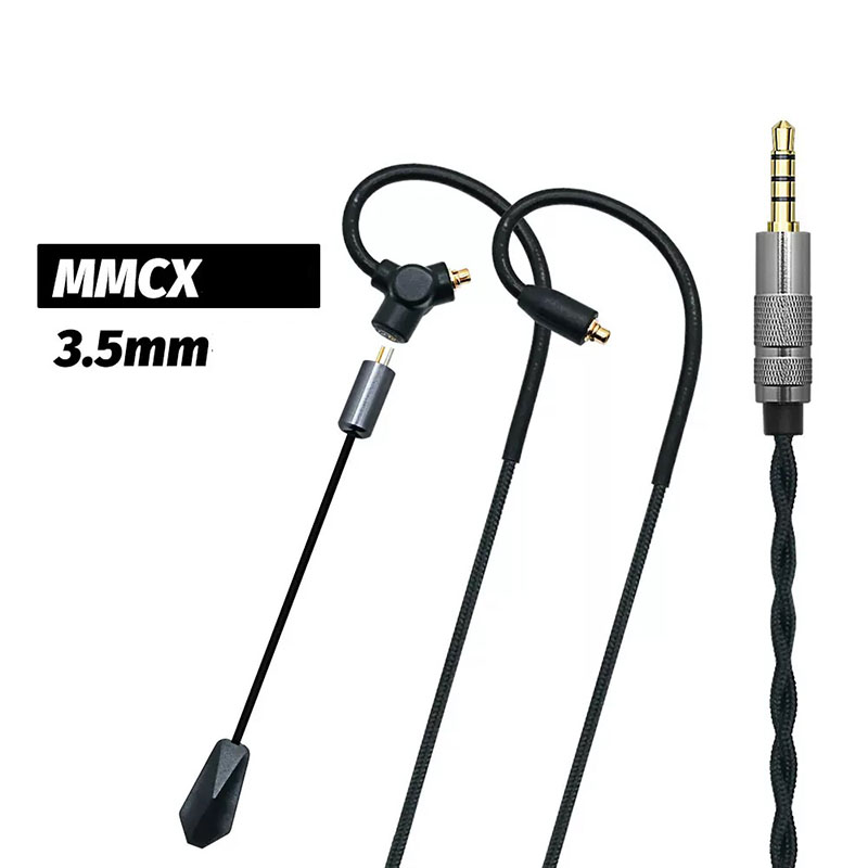 0.78 QDC MMCXゲーミングイヤホンケーブル 3.5 - Esports Gaming Headset のレビューと価格