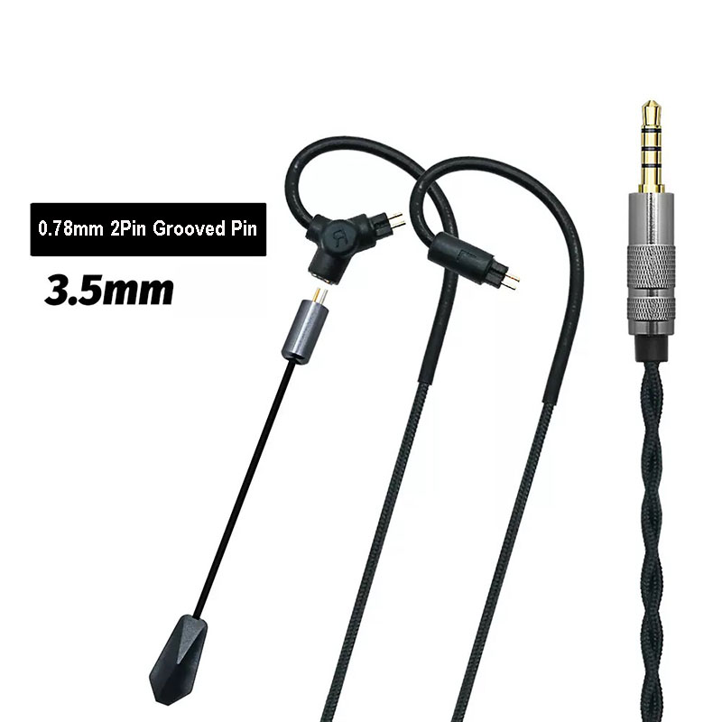 0.78 QDC MMCXゲーミングイヤホンケーブル 3.5 - Esports Gaming Headset のレビューと価格