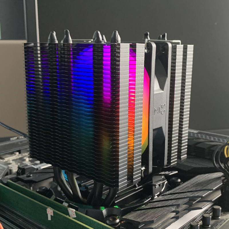 CPU空冷クーラー AM4 6ヒートパイプ PCプロセッサー - Esports Gaming Fan のレビューと価格